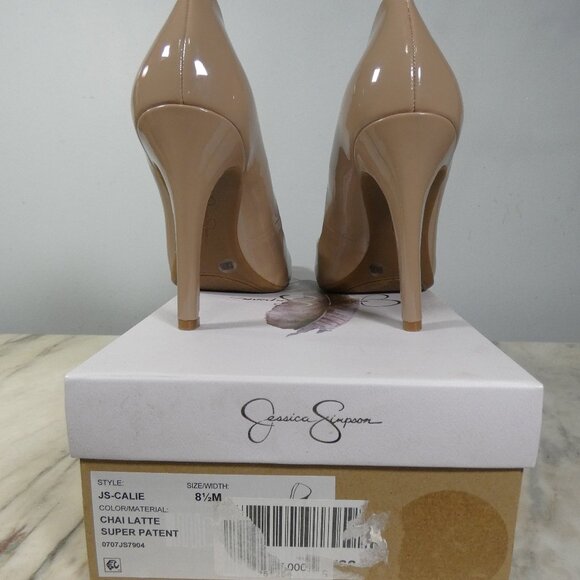 NiB Jessica Simpson Womens Calie Pump, chai Latte, 8.5,8.5 M US - Picture 13 of 15